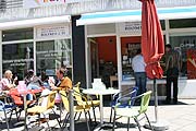 Eiscafé Trampolin in der Nordendstr, Schwabing (©Foto: Martin Schmitz)